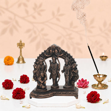 Ram Darbar 3D Idol Copper Finish 4.2 Inch