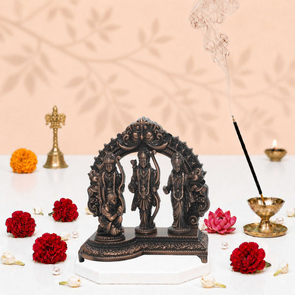 Ram Darbar 3D Idol Copper Finish 4.2 Inch