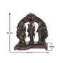 Ram Darbar 3D Idol Copper Finish 4.2 Inch