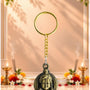 Ram Keychain Brass Antique Finish