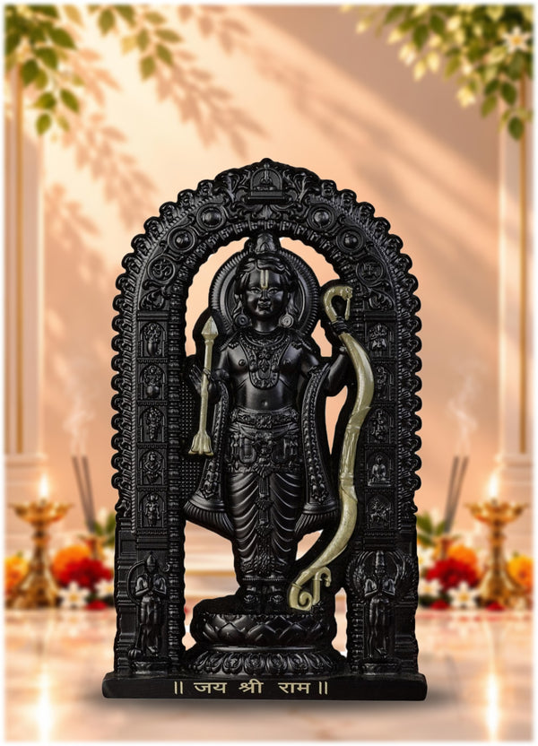 Ram Lalla Idol Black Finish 3 Inch
