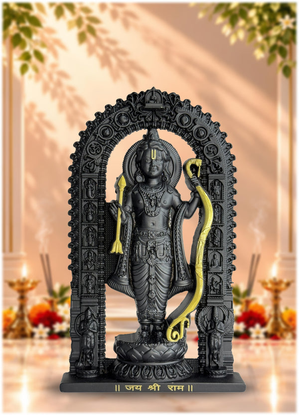Ram Lalla Idol Black Finish 6 Inch