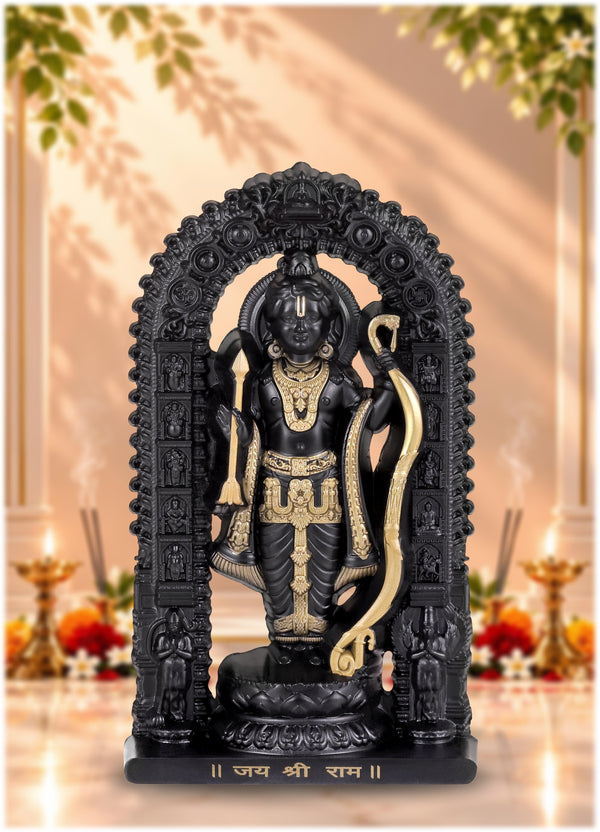 Ram Lalla Idol Full Shringar 4.5 Inch