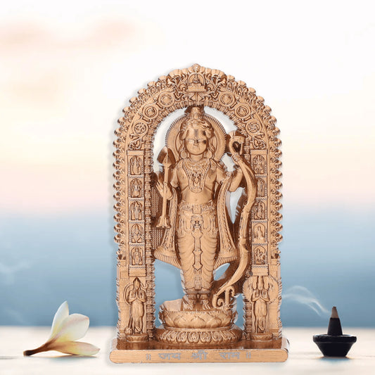 Shree Ram Lalla Murti 3 inch (Rose Gold)