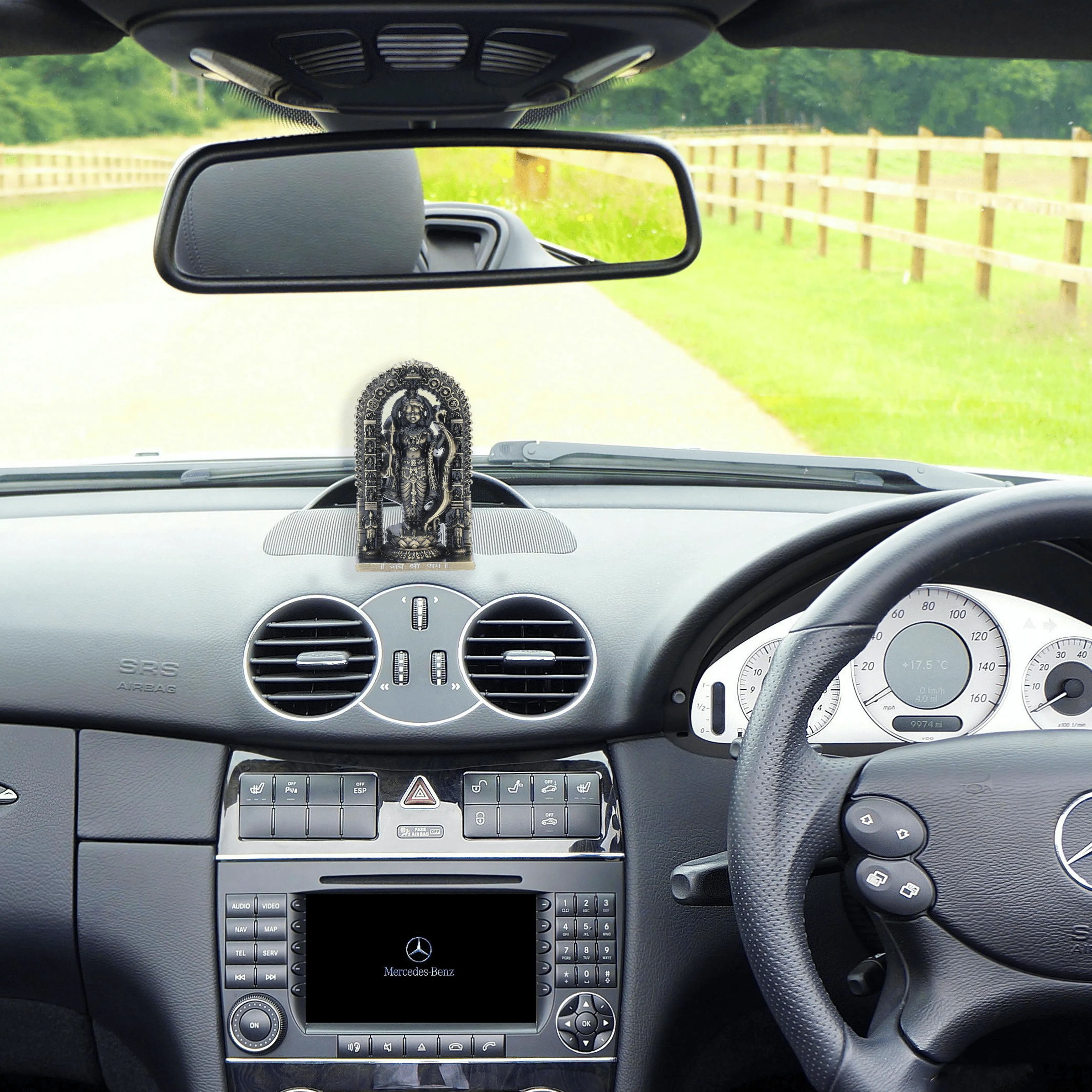 Shree Ram Lalla Murti 4.5 inch (Brass Antique)