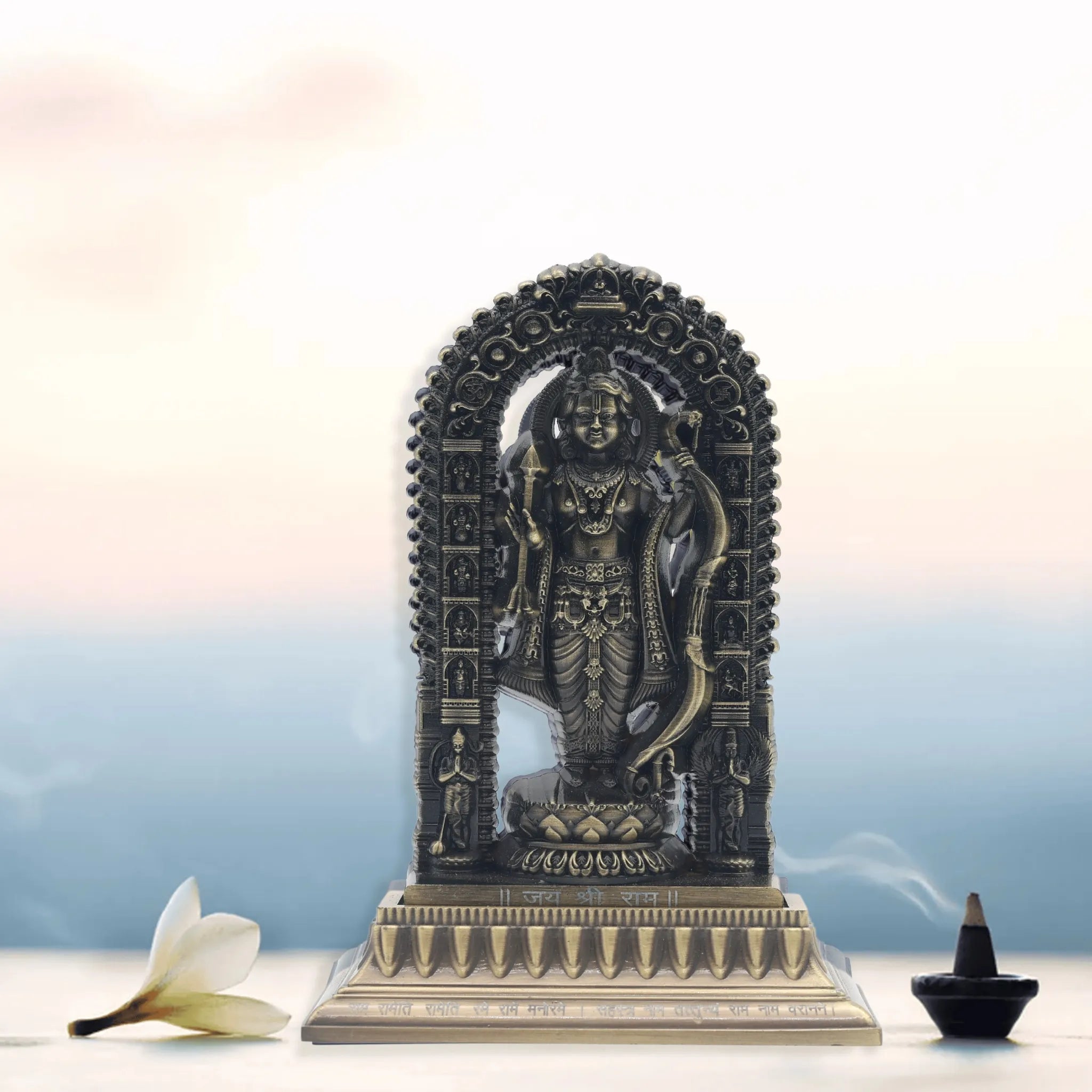 Shree Ram Lalla Murti 5.5 inch (Brass Antique)