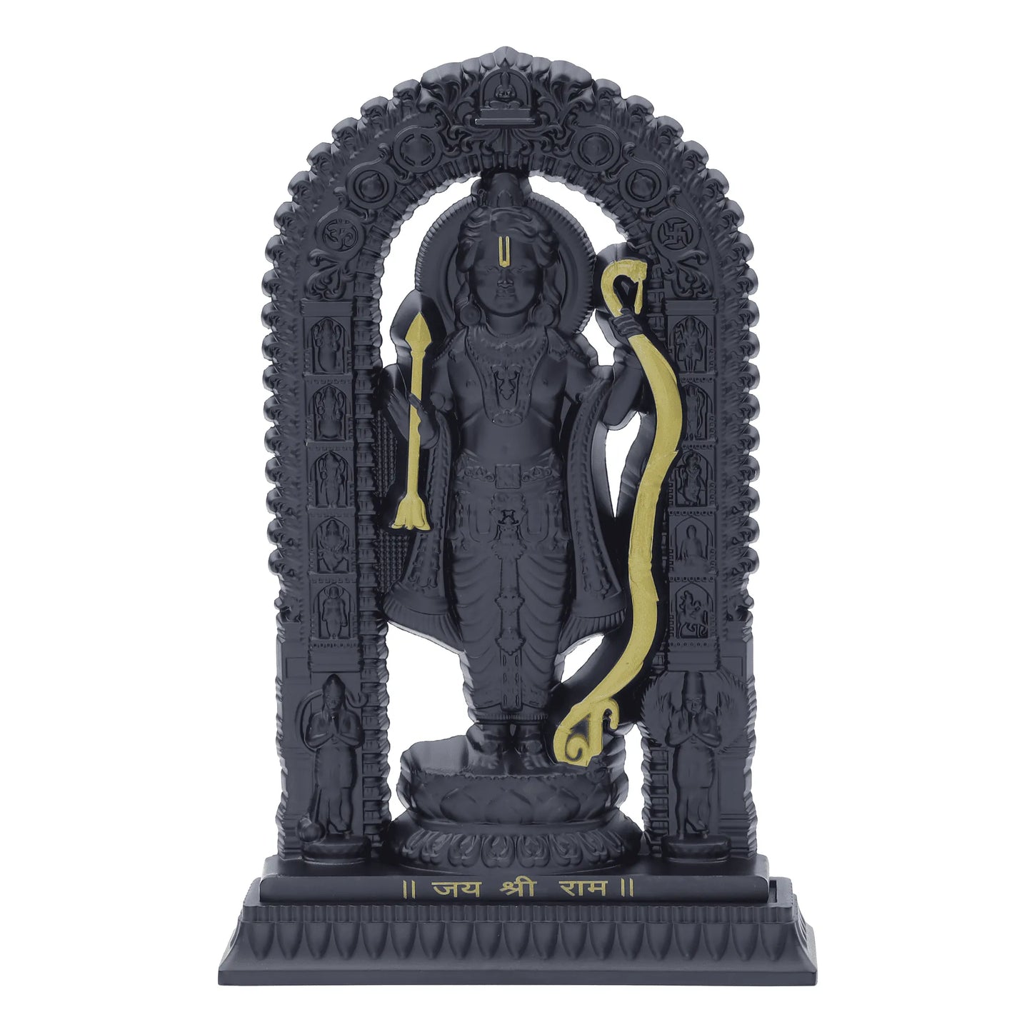 Shree Ram Lalla Murti 7 inch (Black/Gold)