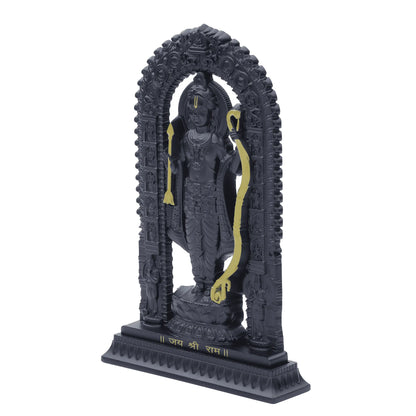 Shree Ram Lalla Murti 7 inch (Black/Gold)