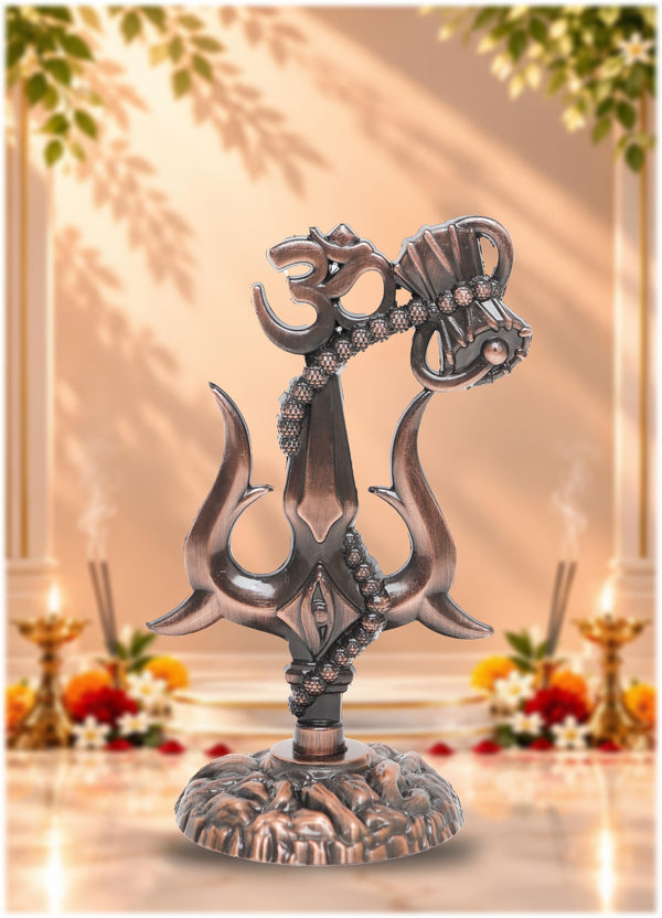 Small Trishul Copper Finish 3 Inch