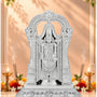 Tirupati Balaji Idol Silver Finish 5.5 Inch