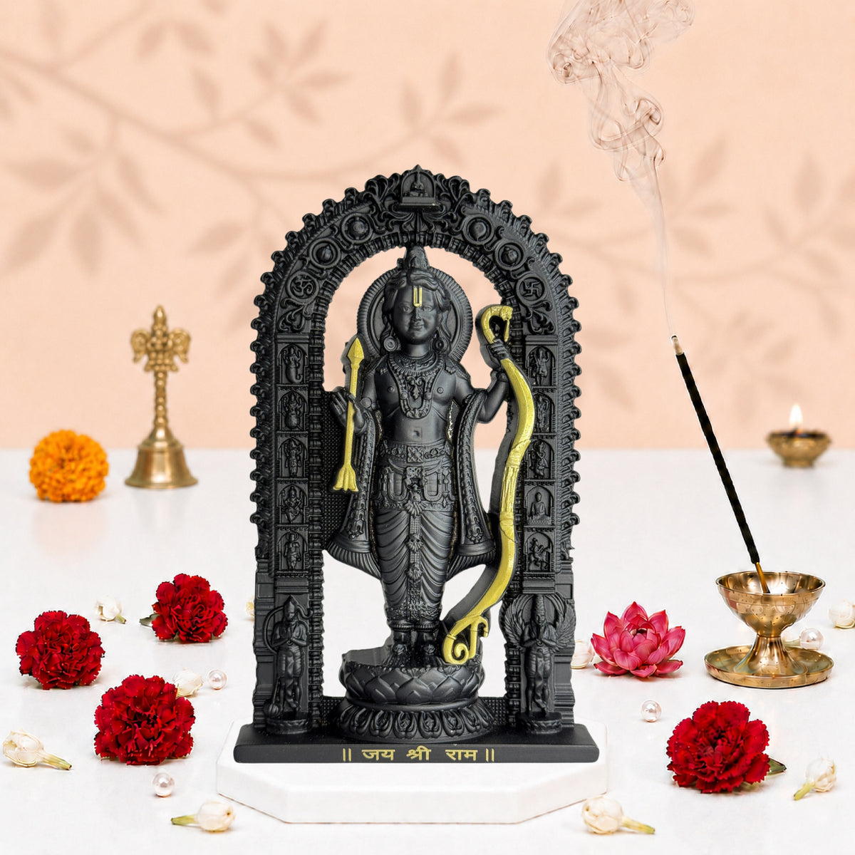 Ram Lalla Idol Black Finish 6 Inch