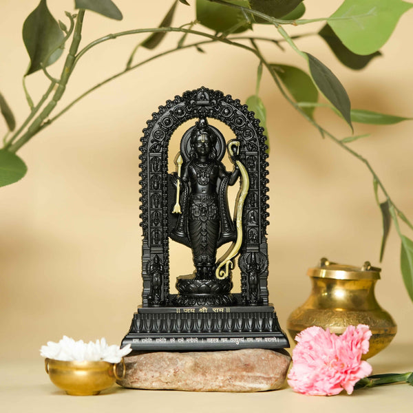 Ram Lalla Idol Black Finish 7 Inch