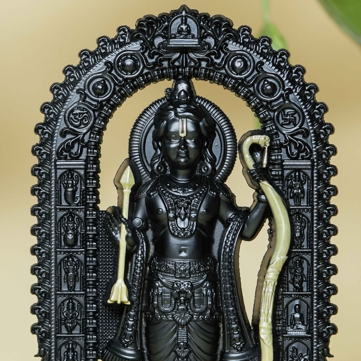 Ram Lalla Idol Black Finish 7 Inch