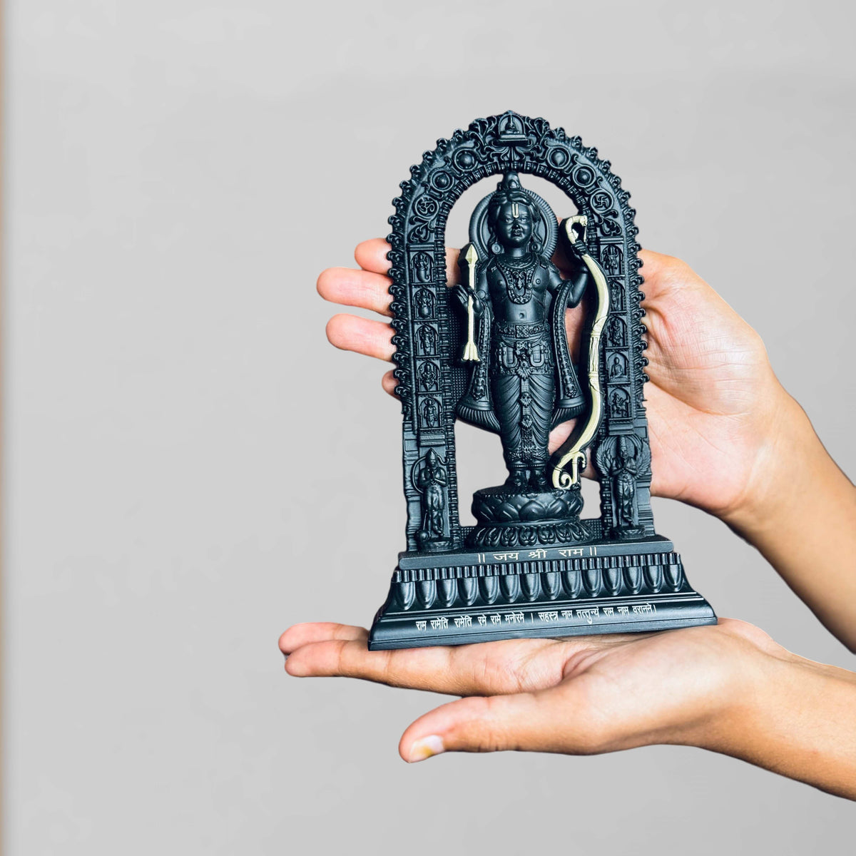 Ram Lalla Idol Black Finish 7 Inch