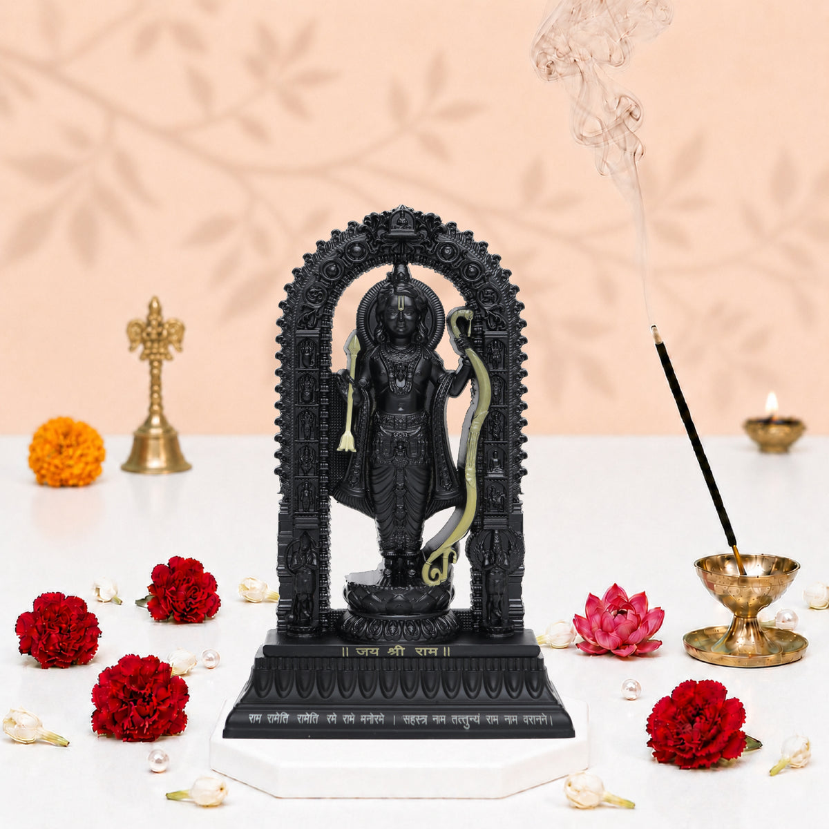 Ram Lalla Idol Black Finish 7 Inch