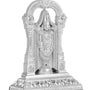 Tirupati Balaji Idol Silver Finish 5.5 Inch