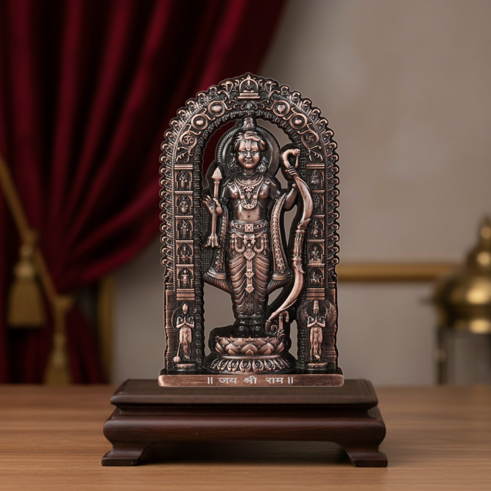 Shree Ram Lalla Murti 3 inch (Copper)