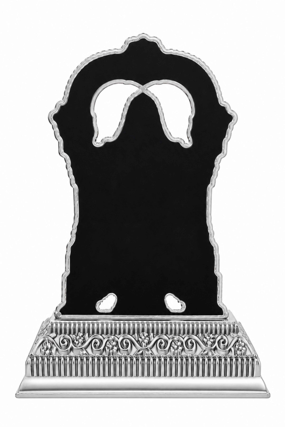 Tirupati Balaji Idol Silver Finish 5.5 Inch