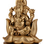 Ganeshji Idol Gold Finish 5.25 Inch