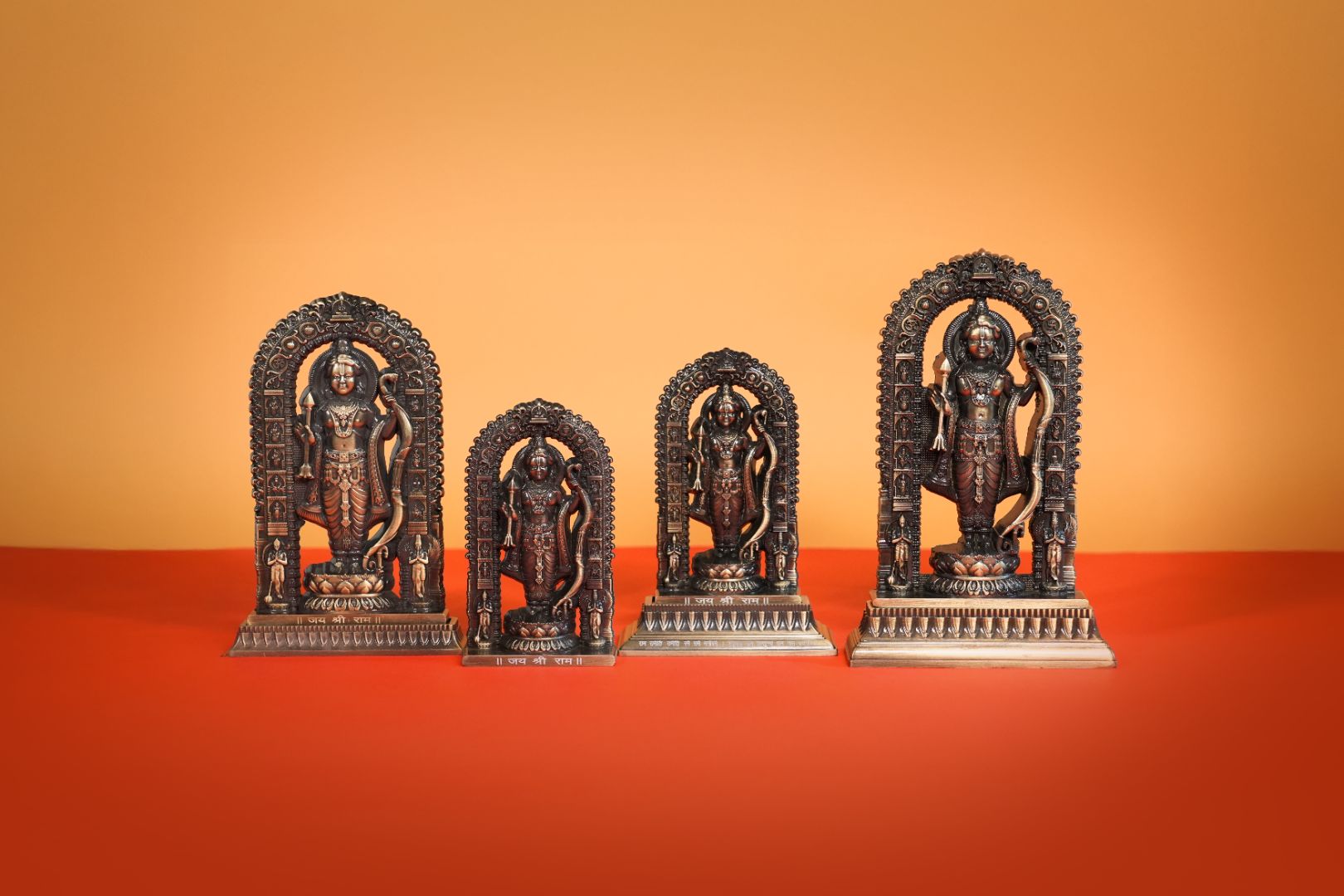 Shree Ram Lalla Murti 5.5 inch (Brass Antique)