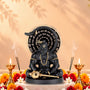 Hanumanji Idol Black Finish 5.5 Inch