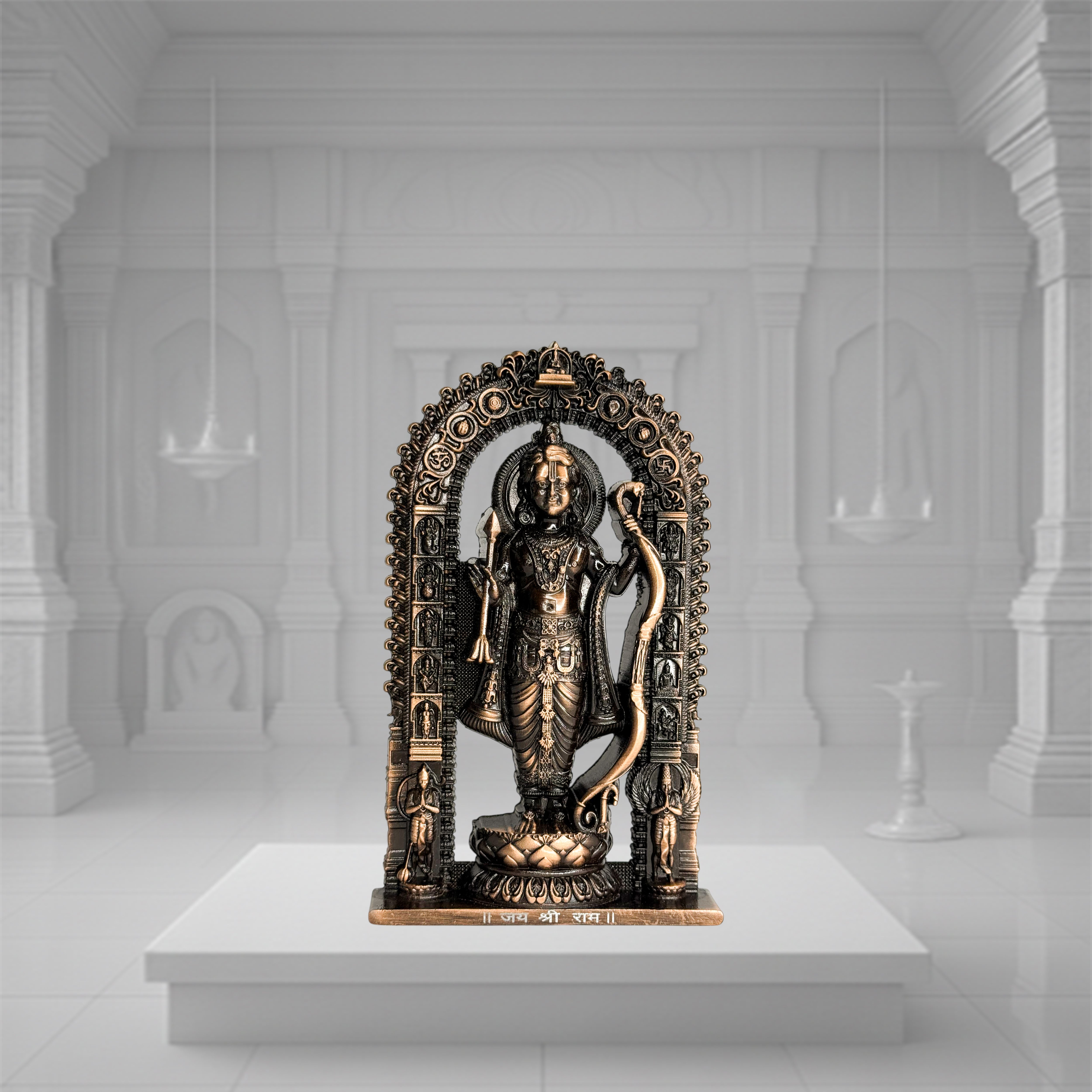 Shree Ram Lalla Murti 6 inch (Copper)