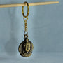 Ram Keychain Brass Antique Finish