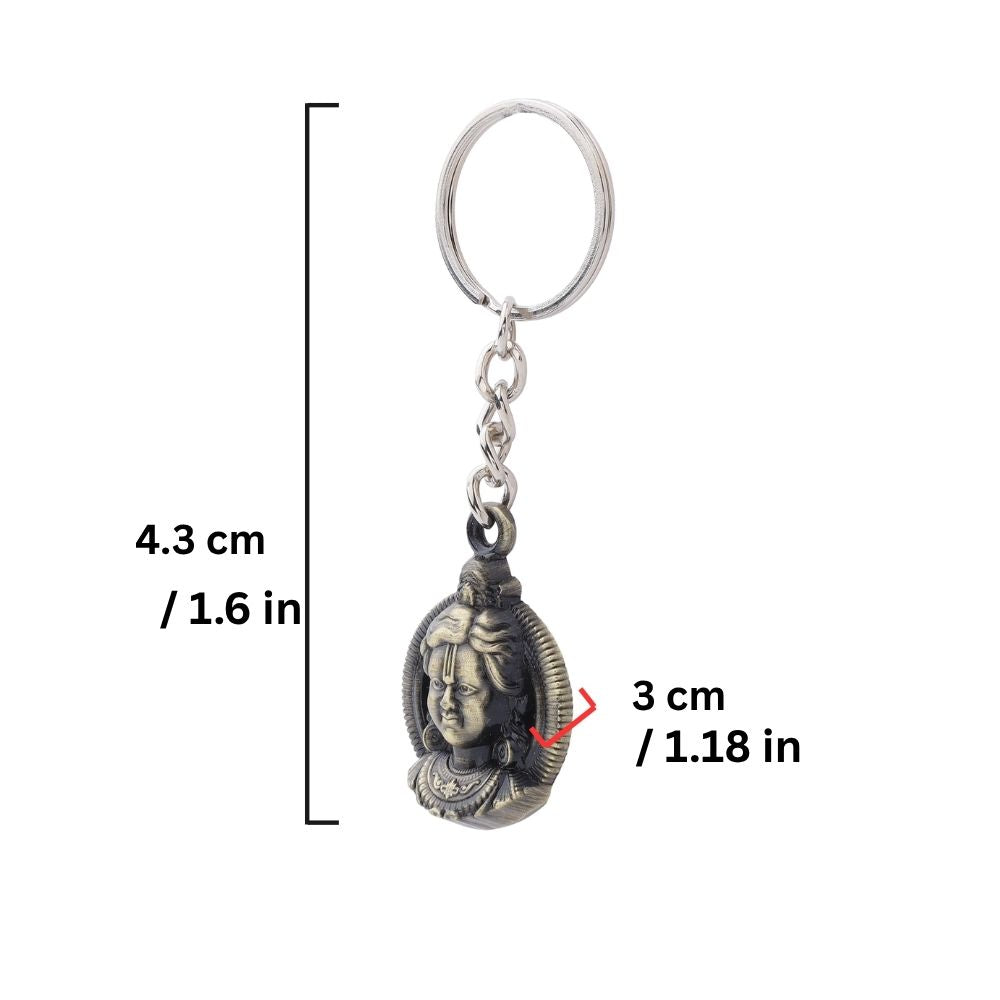 Compact spiritual keychain for car and bike keys