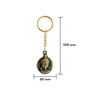 Ram Keychain Brass Antique Finish
