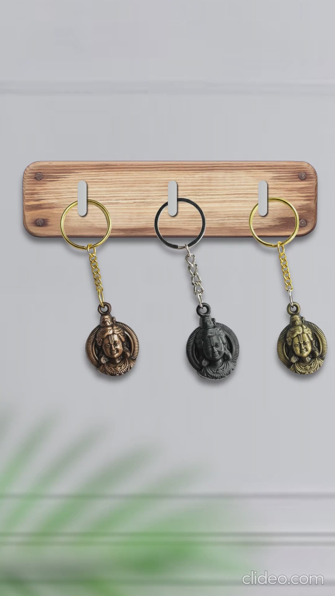 nn_opu様 No.13 RV チャームB Ram Lalla Key Chain (Brass Antique) – Artbiz Metals