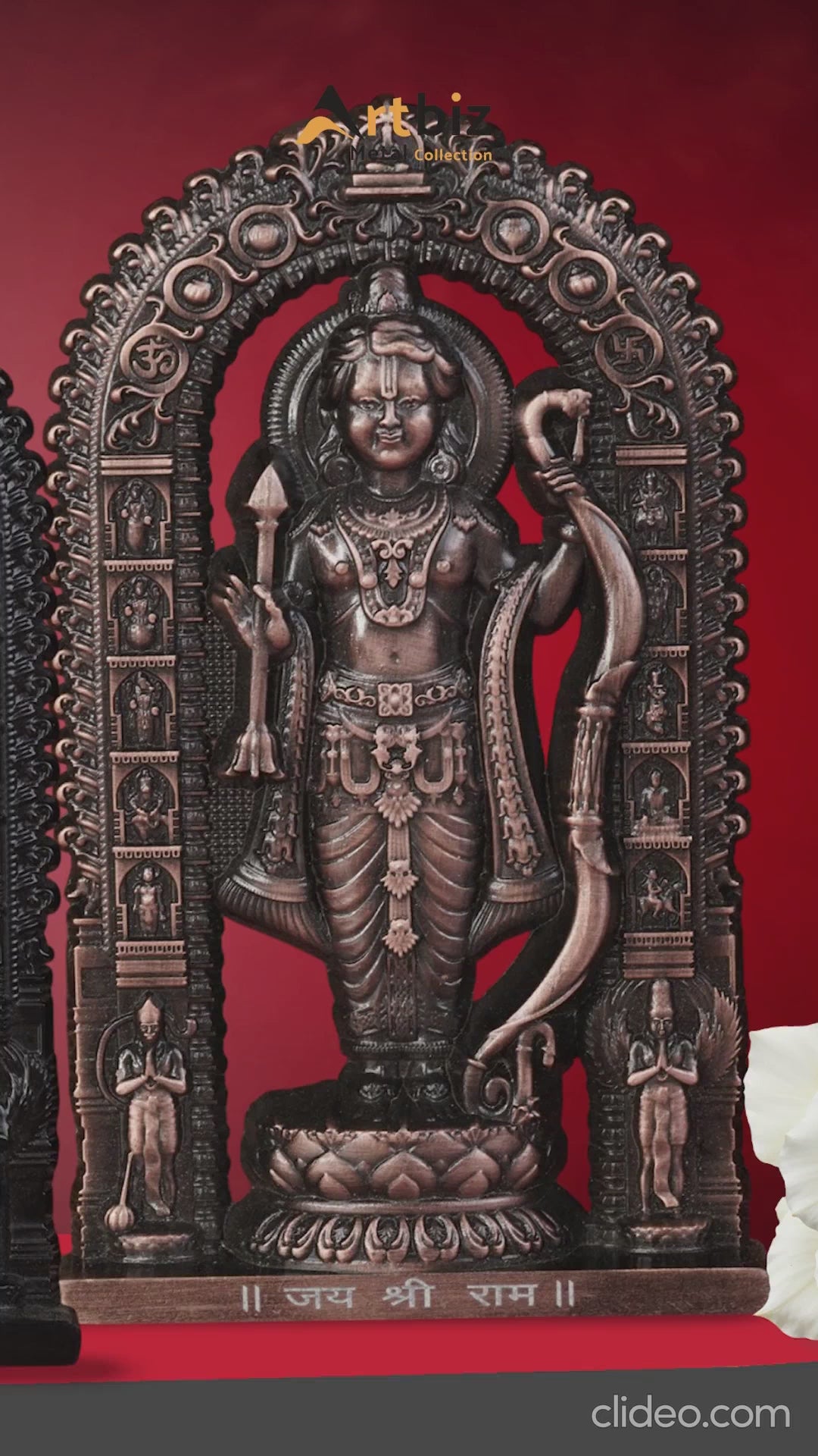 Combo 16 (Ram Jula, 3" Ram Lalla Murti, Keychain)