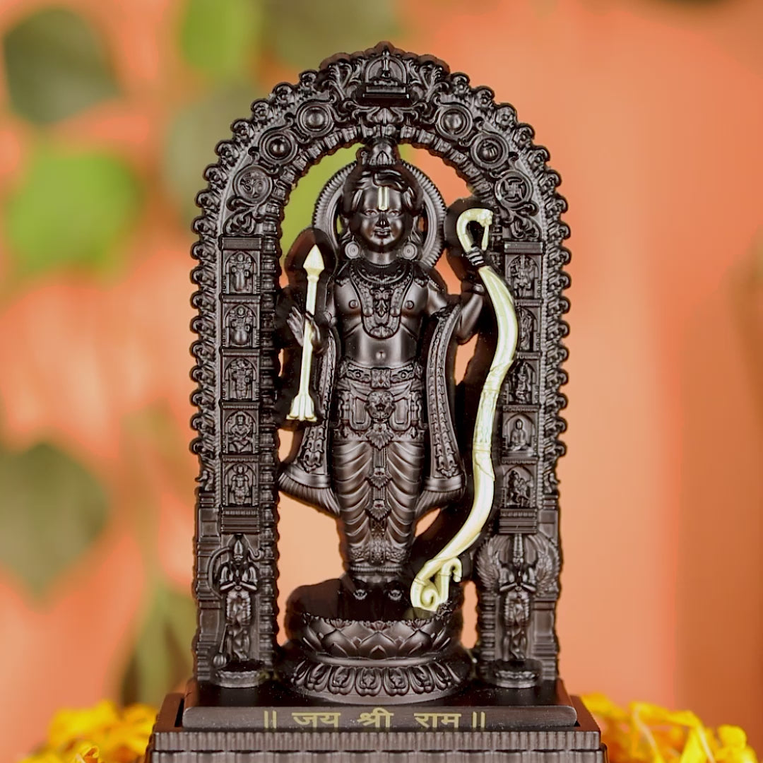 Ram Lalla Idol Black Finish 6 Inch