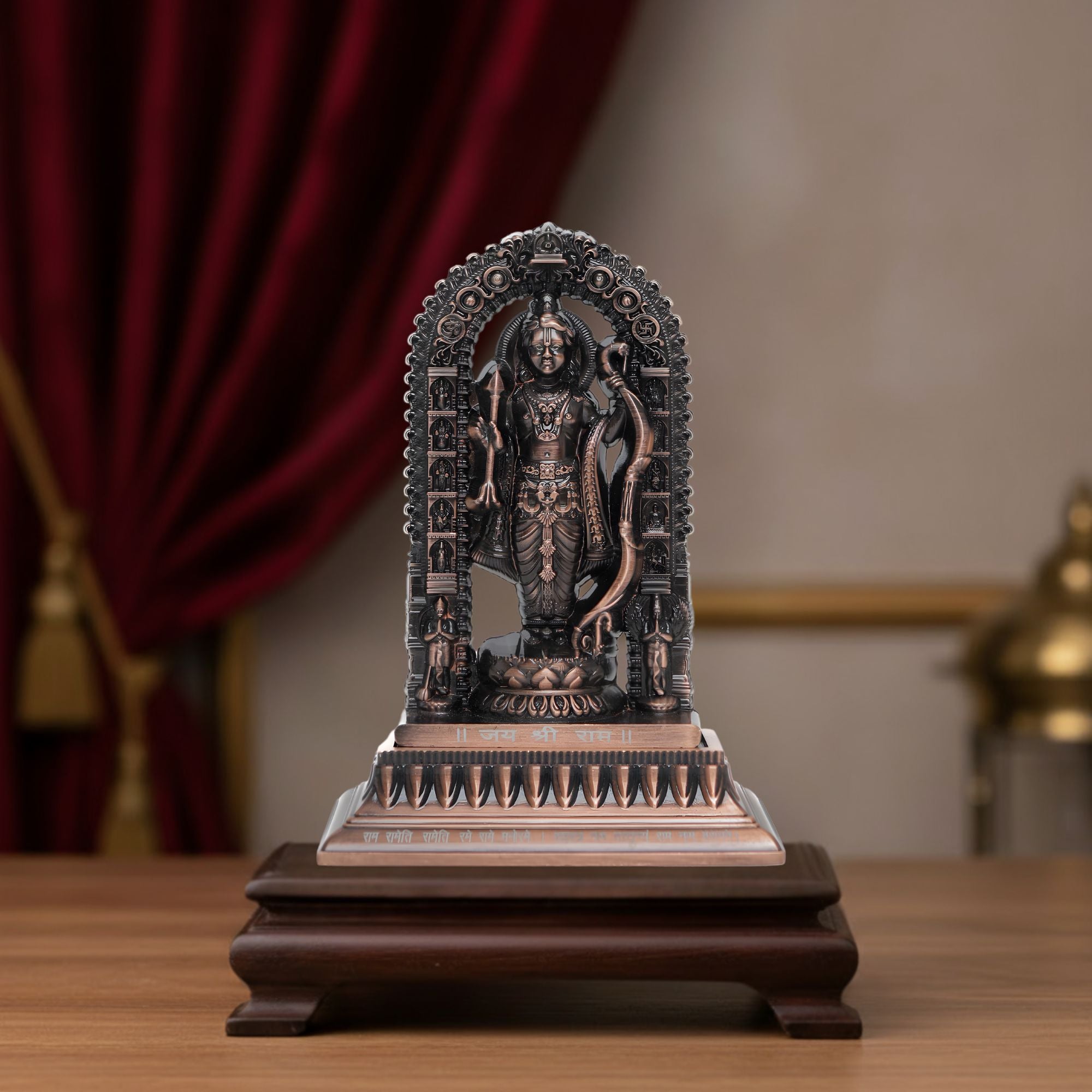 Shree Ram Lalla Murti 5.5 inch (Copper)