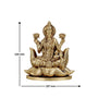 Lakshmiji Idol Gold Finish 5.25 Inch