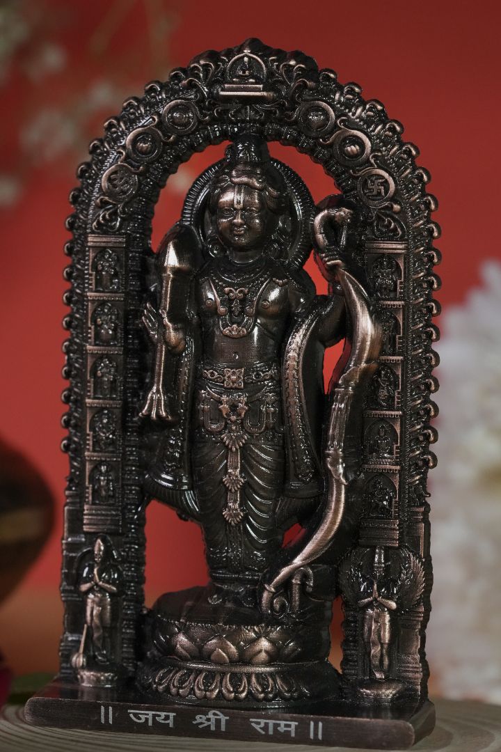 Shree Ram Lalla Murti 4.5 inch (Copper)