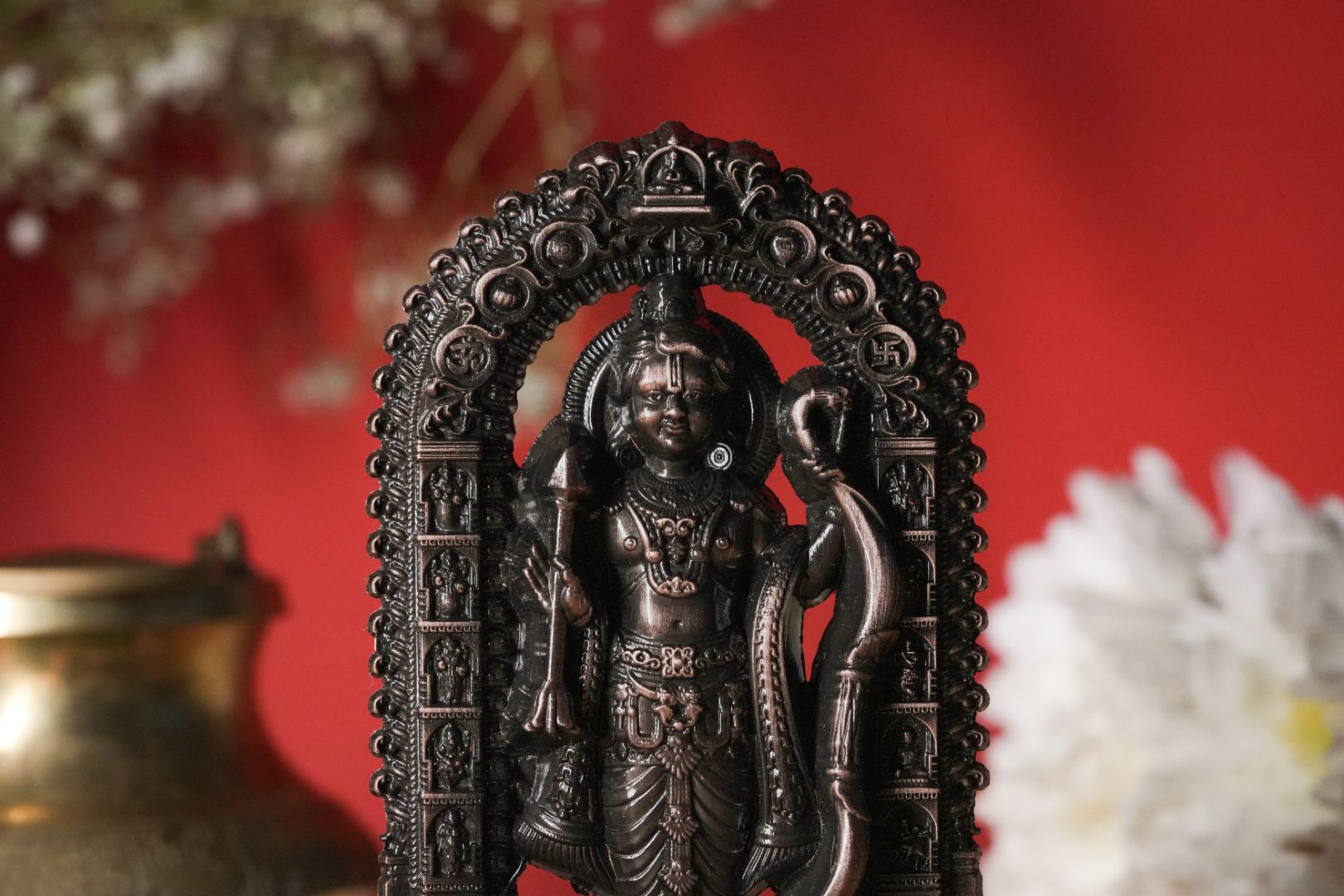 Shree Ram Lalla Murti 4.5 inch (Copper)