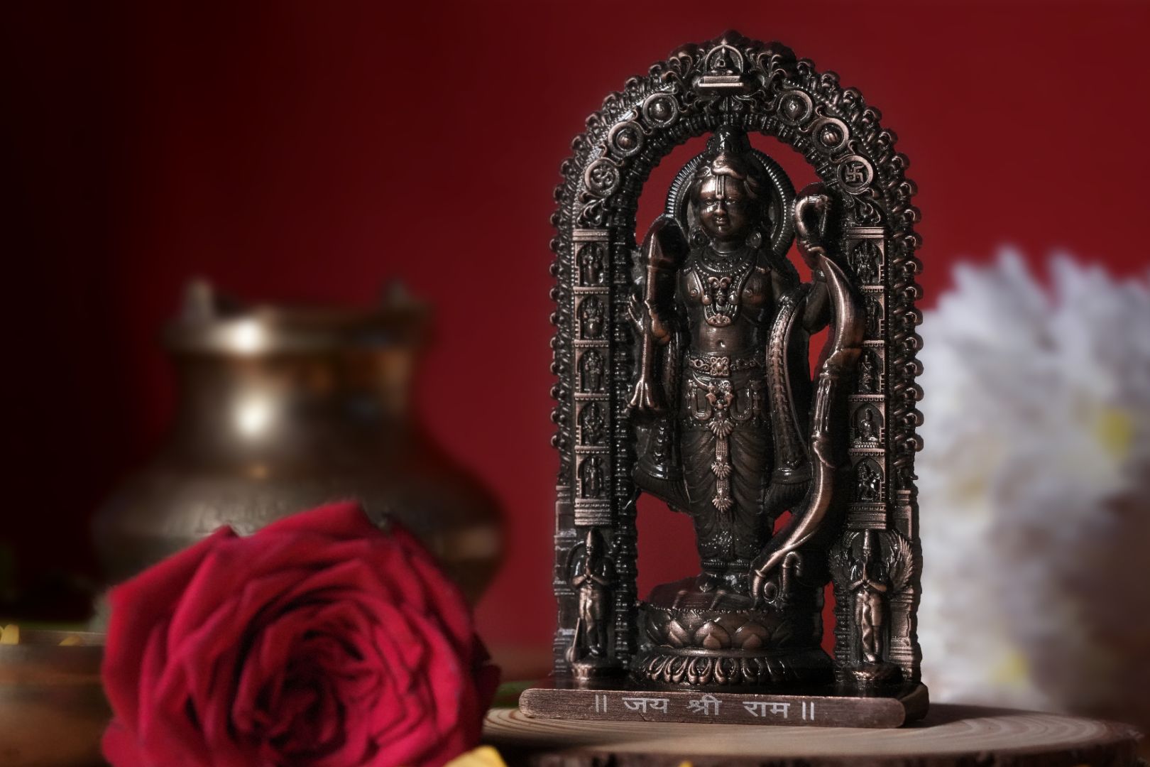 Shree Ram Lalla Murti 4.5 inch (Copper)