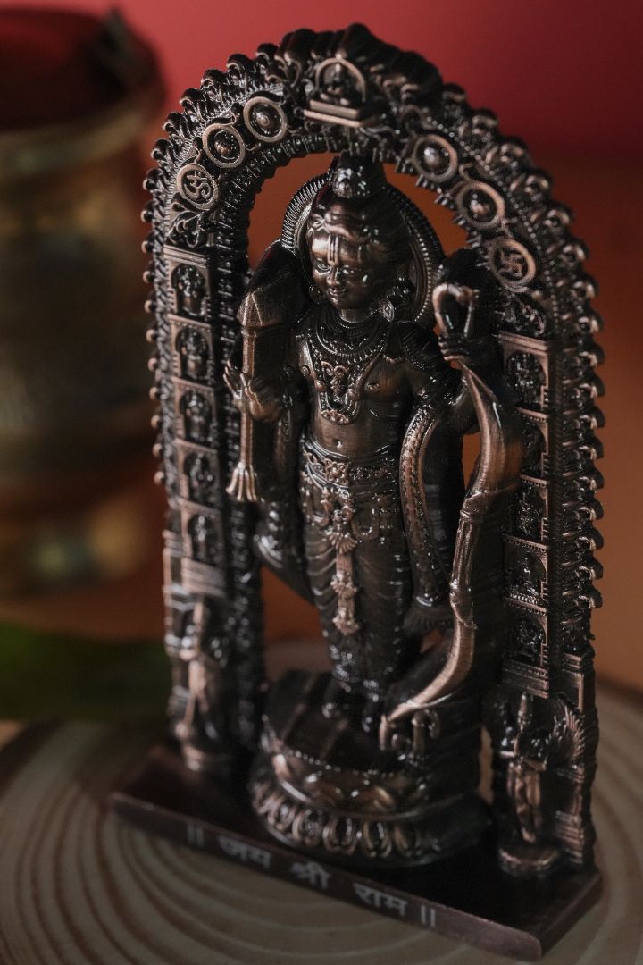 Shree Ram Lalla Murti 4.5 inch (Copper)