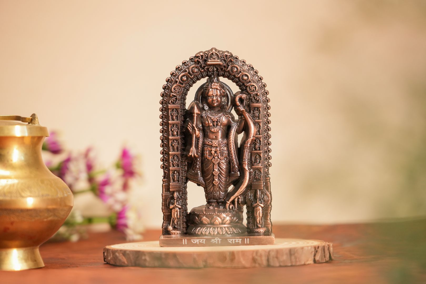 Shree Ram Lalla Murti 4.5 inch (Copper)