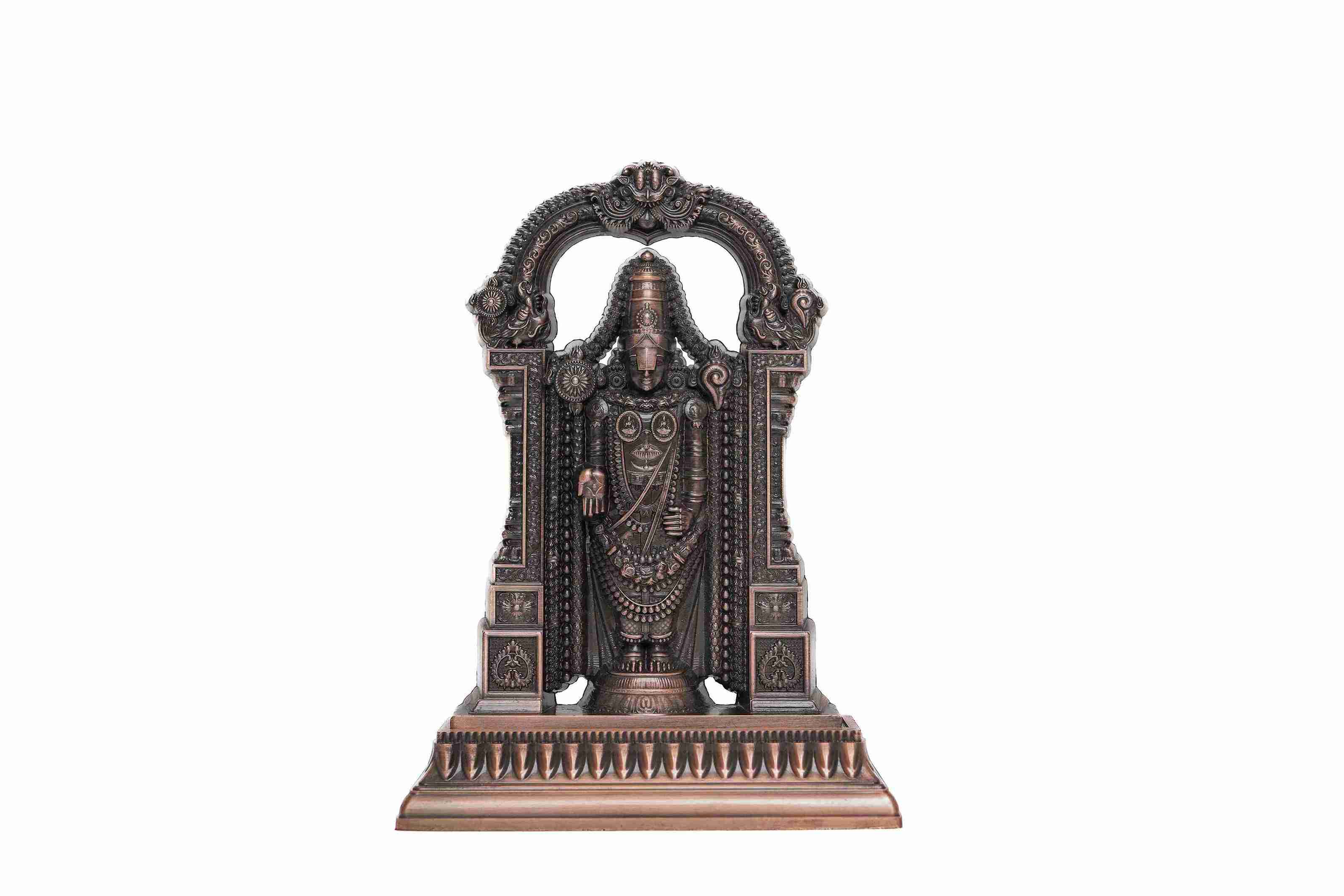 Tirupati Balaji Idol (Copper)