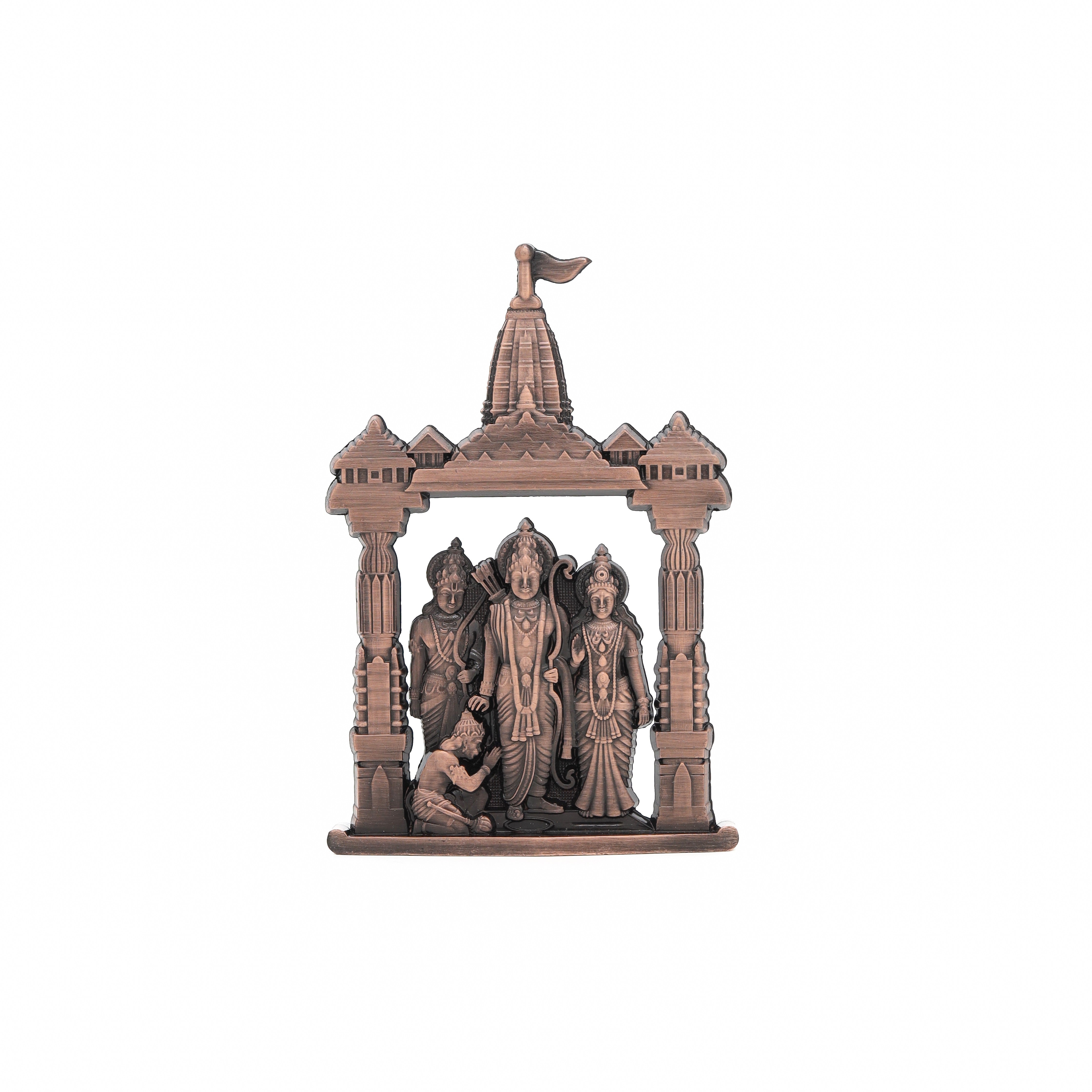 Shri Ram Darbar idol set crafted with fine artistry