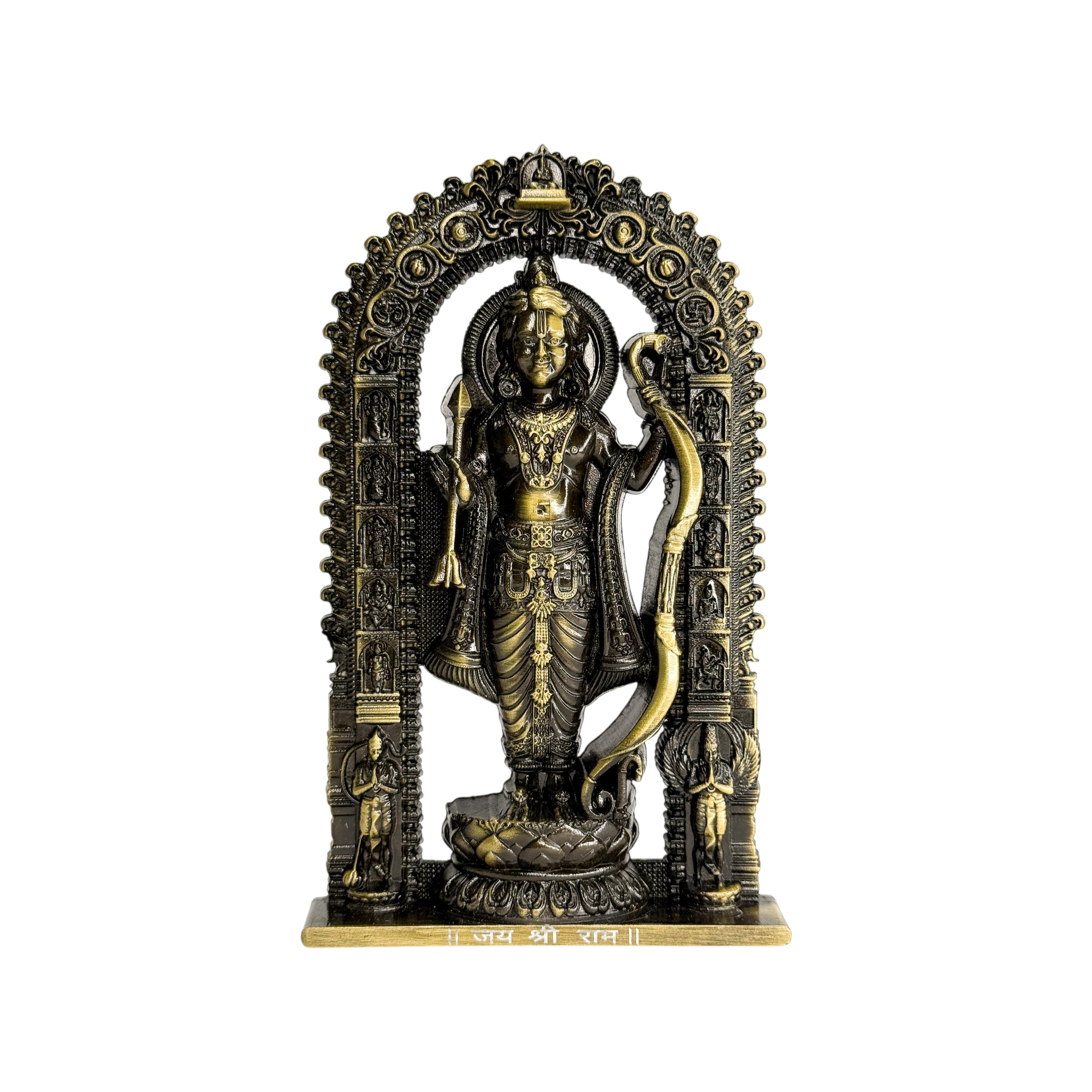 Shree Ram Lalla Murti 6 inch (Brass antique)