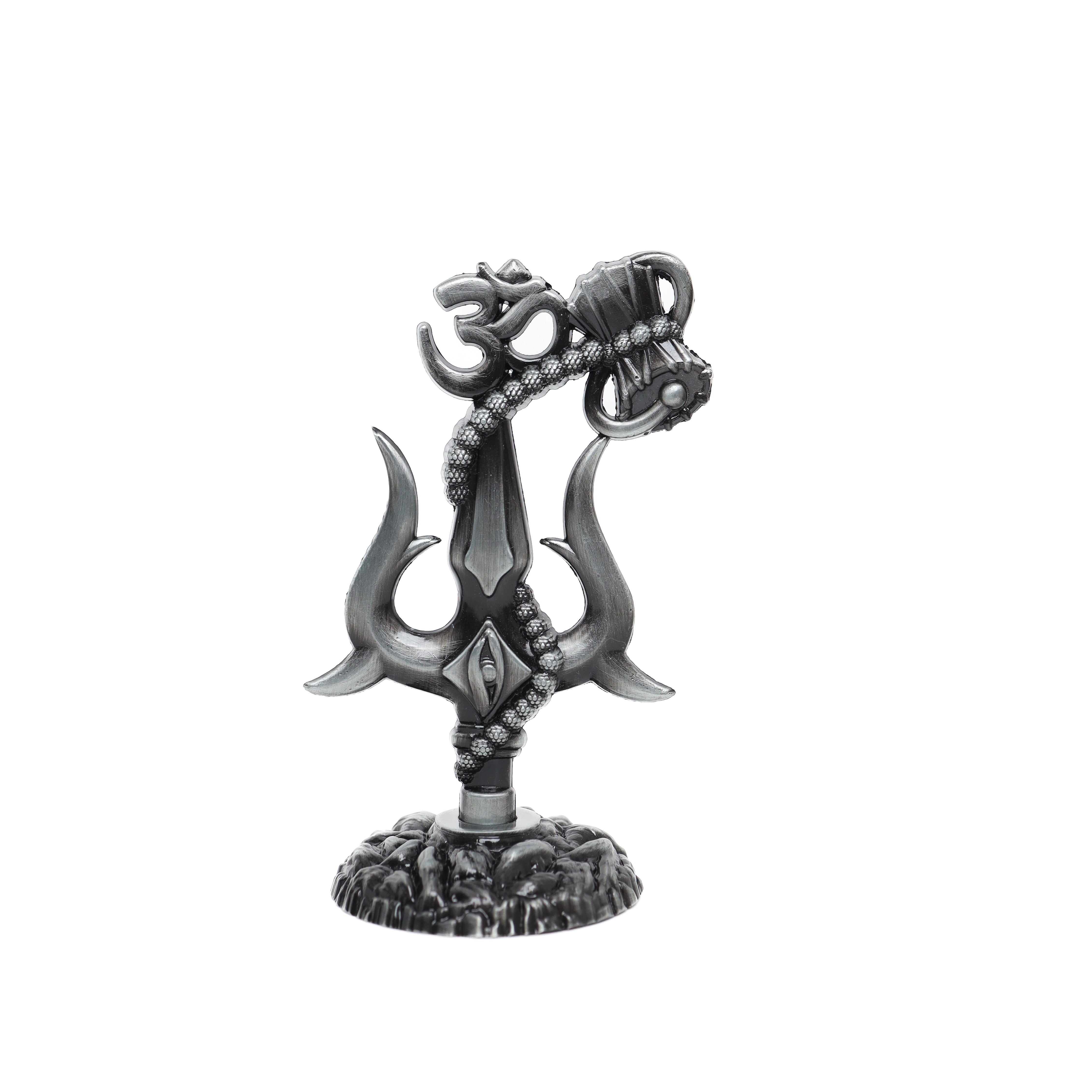 Om Shivay Trishul (Black)(3 Inch)