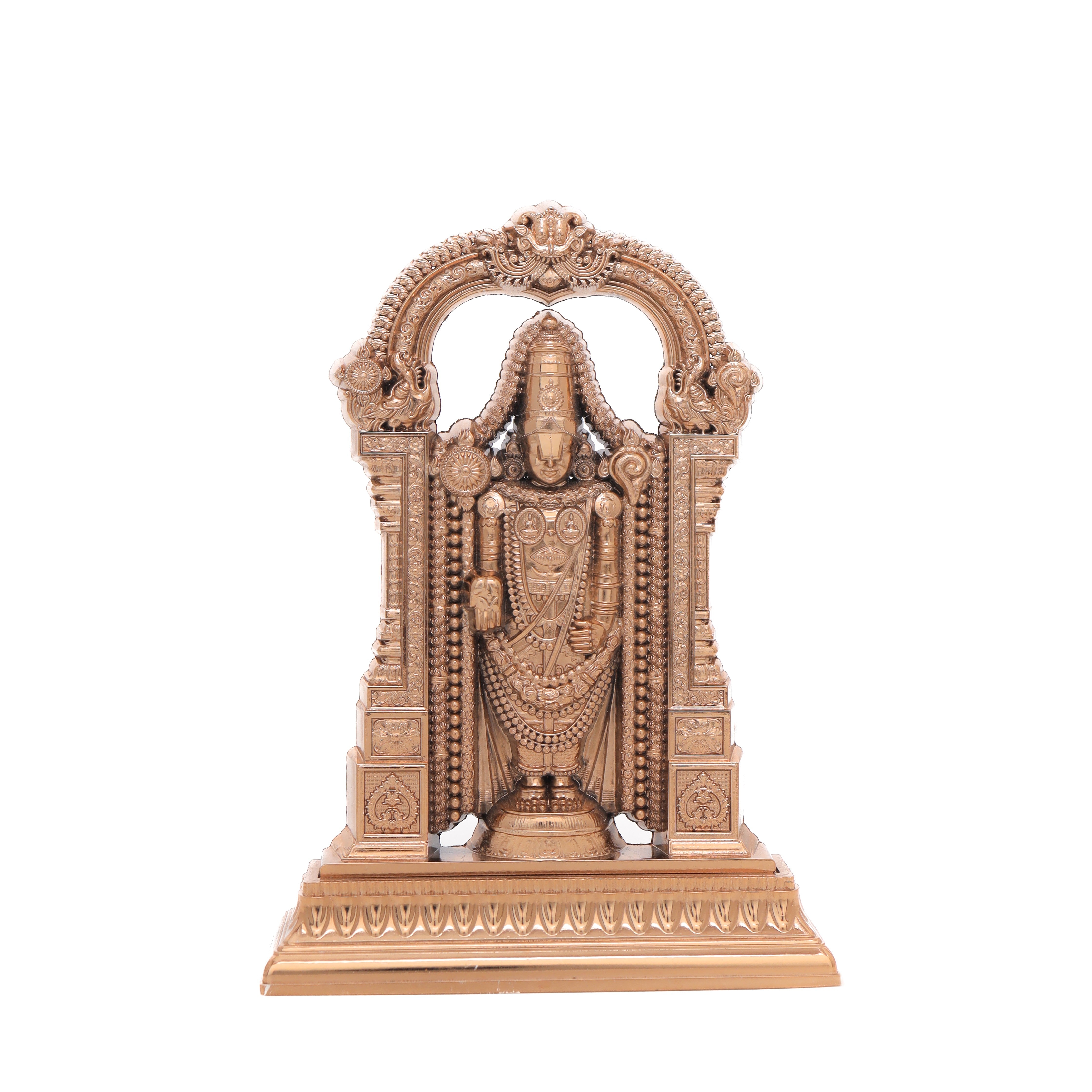 Tirupati Balaji idol with traditional South Indian detailing