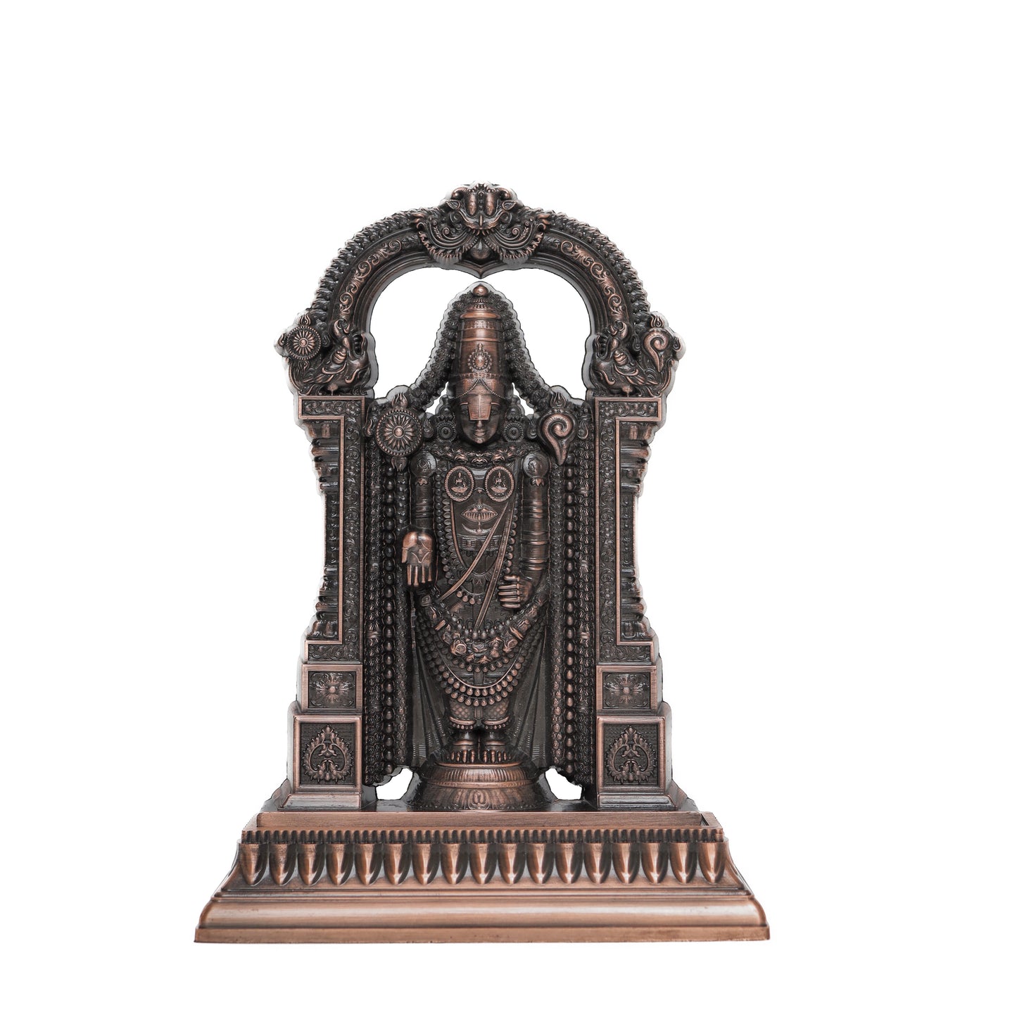 Tirupati Balaji Idol (Copper)